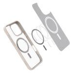 Coque Spigen Ultra Hybrid MagSafe pour iPhone 16 Pro Max - Frost Natural Titanium – Image 5