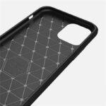 Coque Techsuit Carbon Silicone pour iPhone 11 Pro Max - Black – Image 3