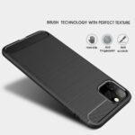 Coque Techsuit Carbon Silicone pour iPhone 11 - Black – Image 3