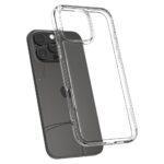 Coque Spigen Ultra Hybrid pour iPhone 16 Pro - Crystal Clear – Image 5