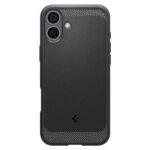 Coque Spigen Rugged Armor MagSafe pour iPhone 16 - Matte Black – Image 5