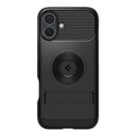 Coque Spigen Slim Armor MagSafe pour iPhone 16 - Black – Image 4
