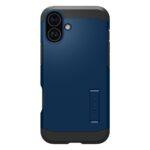 Coque Spigen Tough Armor MagSafe pour iPhone 16 - Navy Blue – Image 4