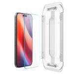 Lot de 2 protections d'écran Spigen Glas.tR EZ-FIT pour iPhone 16 Pro Max / iPhone 17 Pro Max - Clear – Image 5
