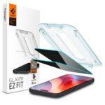 Lot de 2 protections d'écran Spigen Glas.tR EZ-FIT pour iPhone 16 Pro Max / iPhone 17 Pro Max - Privacy
