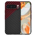 Coque Techsuit Carbonite FiberShell pour Google Pixel 9 Pro - Red Vortex