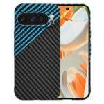 Coque Techsuit Carbonite FiberShell pour Google Pixel 9 Pro - Blue Pulse