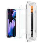 Lot de 2 protections d'écran Spigen Glas.tR EZ-FIT pour Google Pixel 9 / 9 Pro / 10 / 10 Pro - Clear – Image 4