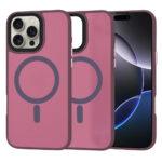 Coque Techsuit HaloFrost MagSafe Series pour iPhone 16 Pro Max - Bordeaux