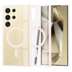 Coque Techsuit MagSafe Pro pour Samsung Galaxy S24 Ultra - Nude Pink