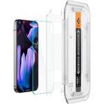 Lot de 2 protections d'écran Spigen Glas.tR EZ-FIT pour Google Pixel 9 Pro XL - Clear – Image 5