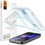 Lot de 2 protections d'écran Spigen Glas.tR EZ-FIT pour Google Pixel 9 Pro XL - Clear