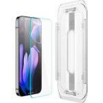 Lot de 2 protections d'écran Spigen Glas.tR EZ-FIT pour Google Pixel 9 Pro XL - Clear – Image 3