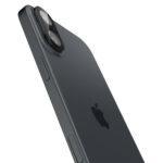 Lot de 2 protections d'objectif Spigen Optik.tR Camera Glass pour iPhone 16 / iPhone 16 Plus - Black – Image 4