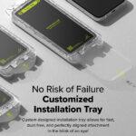 Lot de 2 protections d'écran Ringke Easy Slide Tempered Glass pour iPhone 15 Pro Max - Clear – Image 6