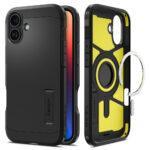 Coque Spigen Tough Armor MagSafe pour iPhone 16 Plus - Black