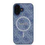 Coque Guess 4G Ring Classic Logo MagSafe pour iPhone 16 - Blue – Image 3