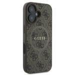 Coque Guess 4G Ring Classic Logo MagSafe pour iPhone 16 - Brown – Image 4