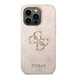 Coque Guess Hardcase 4G Big Metal Logo pour iPhone 15 Pro - Pink – Image 2