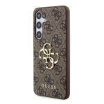 Coque Guess Hardcase 4G Big Metal Logo pour Samsung Galaxy S24 Plus - Brown – Image 4