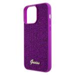 Coque Guess Disco Metal Script pour iPhone 15 Pro Max - Fuchsia – Image 5