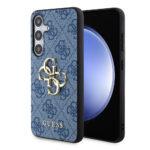 Coque Guess Hardcase 4G Big Metal Logo pour Samsung Galaxy S24 Plus - Blue