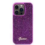 Coque Guess Disco Metal Script pour iPhone 15 Pro - Fuchsia – Image 2
