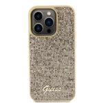 Coque Guess Disco Metal Script pour iPhone 15 Pro - Gold – Image 2
