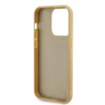 Coque Guess Disco Metal Script pour iPhone 15 Pro - Gold – Image 5