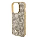 Coque Guess Disco Metal Script pour iPhone 15 Pro - Gold – Image 4