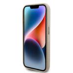 Coque Guess Glitter Glossy Script pour iPhone 15 Pro - Sparkle Beige – Image 3