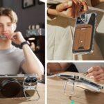 Coque + verre trempé ESR Classic Hybrid HaloLock Kickstand pour iPhone 16 - Clear – Image 3