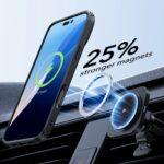 Coque + verre trempé ESR Classic Hybrid HaloLock Kickstand pour iPhone 16 - Frosted Black – Image 5