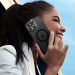 Coque + verre trempé ESR Classic Hybrid HaloLock Kickstand pour iPhone 16 - Frosted Black – Image 2