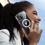 Coque + verre trempé ESR Classic Hybrid HaloLock Kickstand pour iPhone 16 Pro Max - Clear – Image 4