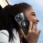 Coque + verre trempé ESR Classic Hybrid HaloLock Kickstand pour iPhone 16 Pro Max - Clear Black – Image 5