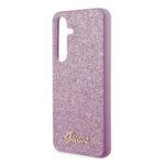 Coque Guess Glitter Script pour Samsung Galaxy S24 - Purple – Image 5