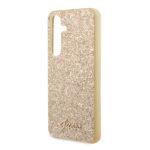 Coque Guess Glitter Script pour Samsung Galaxy S24 Plus - Gold – Image 5