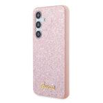 Coque Guess Glitter Script pour Samsung Galaxy S24 Plus - Pink – Image 4
