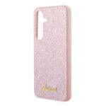 Coque Guess Glitter Script pour Samsung Galaxy S24 Plus - Pink – Image 5