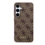 Coque Guess Hardcase 4G Metal Gold Logo pour Samsung Galaxy S24 - Brown – Image 2