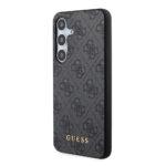 Coque Guess Hardcase 4G Metal Gold Logo pour Samsung Galaxy S24 - Black – Image 4