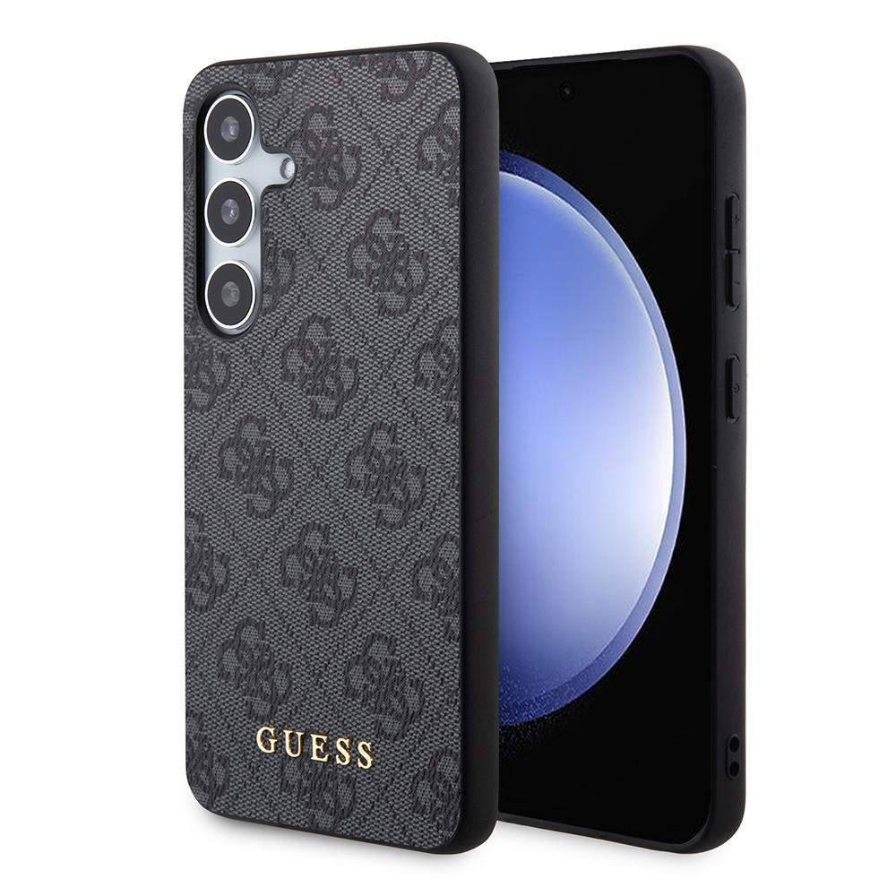 1555651 Coque Guess Hardcase 4G Metal Gold Logo pour Samsung Galaxy S24 Plus - Black – Image 1