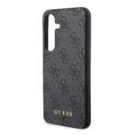 Coque Guess Hardcase 4G Metal Gold Logo pour Samsung Galaxy S24 Plus - Black – Image 5