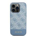 Coque Guess Hardcase 4G Stripe Collection pour iPhone 15 Pro - Blue – Image 2