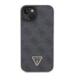 Coque Guess Crossbody 4G Metal Logo avec cordon pour iPhone 15 Plus - Black – Image 2