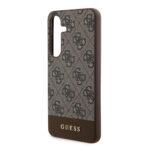 Coque Guess Hardcase 4G Stripe Collection pour Samsung Galaxy S24 Plus - Brown – Image 5