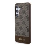 Coque Guess Hardcase 4G Stripe Collection pour Samsung Galaxy S24 Plus - Brown – Image 4