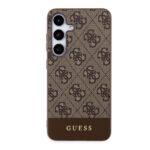 Coque Guess Hardcase 4G Stripe Collection pour Samsung Galaxy S24 Plus - Brown – Image 2