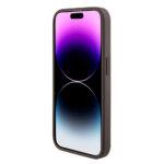 Coque Guess Grip Stand 4G Triangle Strass pour iPhone 15 Pro Max - Brown – Image 2